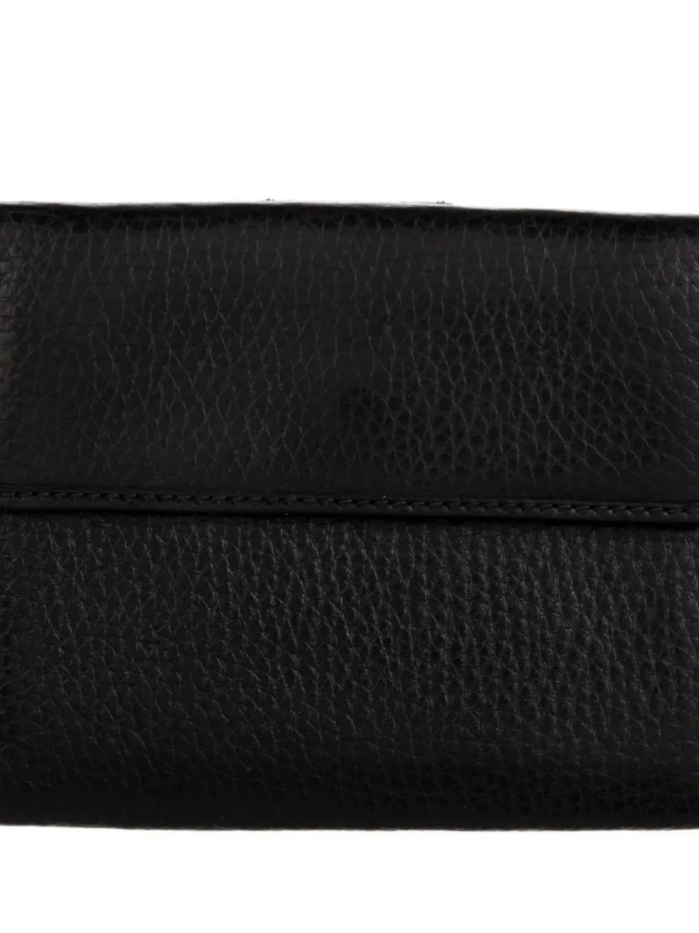 Gucci Black Leather Men's Wallet - Sleek Travel Wallet